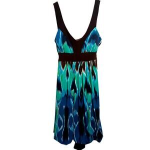 Y2K Bisou Bisou baby doll Coquette Sz Large dress flowy retro dopamine